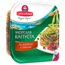 Капуста морська Санта Бремор по-корейськи з грибами 150г mini slide 1