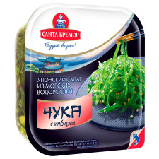 Салат Санта Бремор Чука з імбиром з морських водоростей 150г mini slide 1