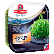 Салат Санта Бремор Чука з морських водоростей с горіховим соусом 150г mini slide 1