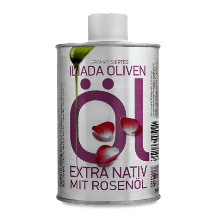 Олія оливкова Iliada з ароматом трояндової олії slide 1