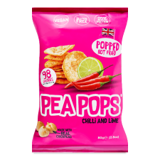 Чипси Pea Pops з нуту зі смаком чилі та лайма mini slide 1