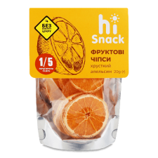 Чипси «Лавка Традицій» hiSnack «Апельсин» mini slide 1