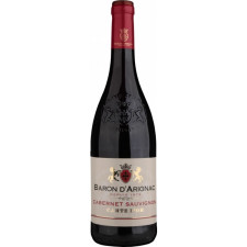 Вино Baron d'Arignac Cabernet Sauvignon червоне напівсухе 0.75 л 13% mini slide 1