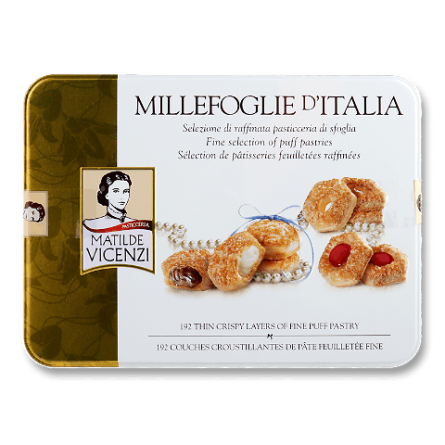 Печиво Matilde Vicenzi Millefoglie асорті з/б slide 1