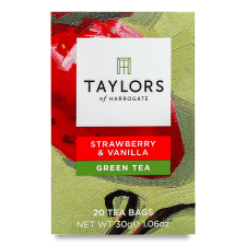 Чай зелений Taylors of Harrogate з полуницею та ваніллю mini slide 1