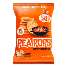 Чипси Pea Pops з нуту зі смаком барбекю mini slide 1