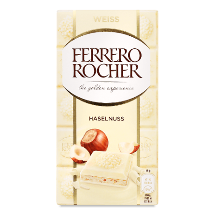 Шоколад білий Ferrero Rocher Tafel Weiss