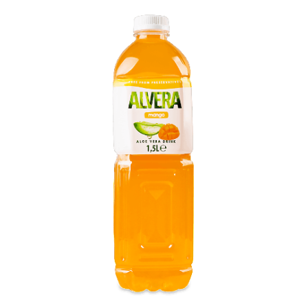 Напій Alvera «Манго» зі шматочками алое 6% slide 1