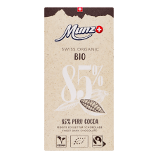 Шоколад чорний Munz какао-боби з Перу органічний 85% mini slide 1
