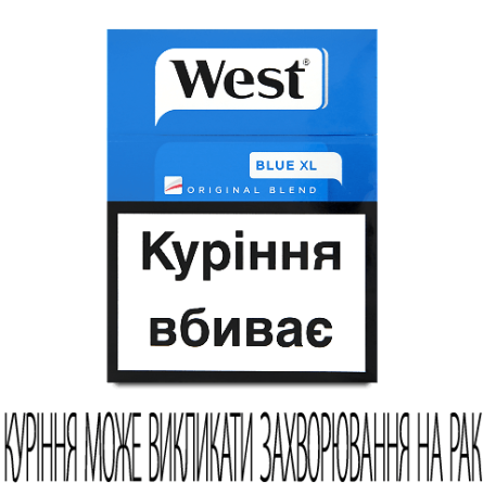 Цигарки West Blue XL 25 slide 1