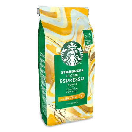 Кава зерно Starbucks Blonde Espresso Roast смажена