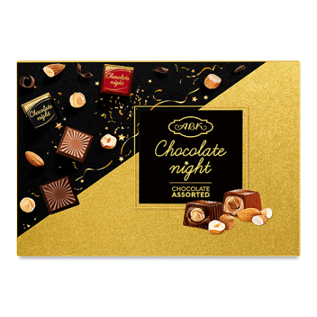 Цукерки «АВК» Chocolate Night Assorted шоколадні slide 1