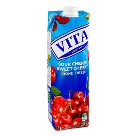 Нектар Vita вишневий кисло-солодкий