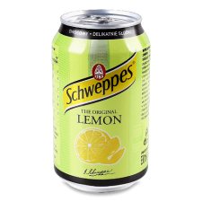 Напій Schweppes «Лимон» безалкогольний газований з/б mini slide 1