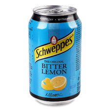 Напій Schweppes «Гіркий лимон» безалкогольний газований з/б mini slide 1