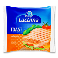 Сир плавлений Lactima тостовий 35% скибочками mini slide 1