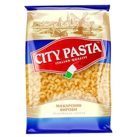 Вироби макаронні City Pasta ріжки