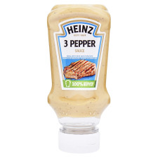 Соус три перці Heinz п/п 220мл mini slide 1