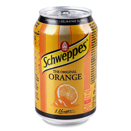 Напій Schweppes Orange з/б slide 1