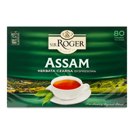 Чай чорний Sir Roger Assam slide 1