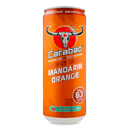 Напій енергетичний Carabao Orange Blast безалкогольний