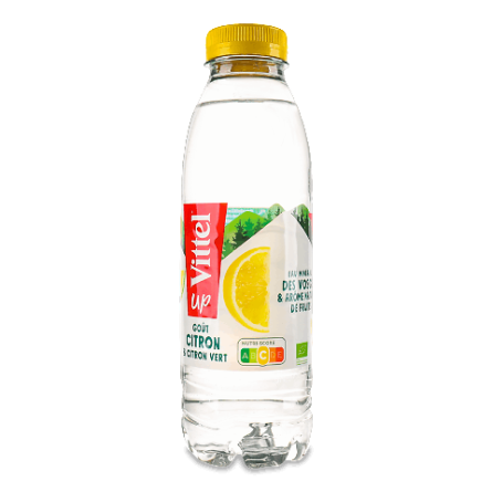 Вода мінеральна Vittel Up Bio зі смаком лимона і лайма slide 1