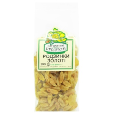 Родзинки золоті «Натуральные продукты» mini slide 1