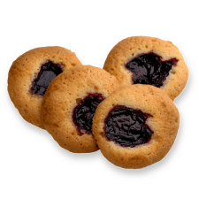 Печиво «Дамське» з вишнею mini slide 1