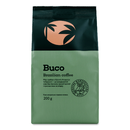 Кава мелена Buco «Рецепт Бразилії»