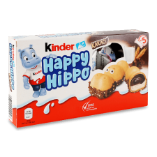 Вафлі Kinder Happy Hippo Cacao mini slide 1