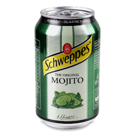 Напій Schweppes «Мохіто» безалкогольний газований з/б slide 1