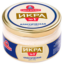 Ікра Санта Бремор делікатесна класична 160г mini slide 1