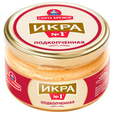 Ікра Санта Бремор підкопчена 160г mini slide 1