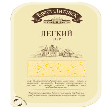Сир Брест-Литовськ Легкий нарізка 35% 150г mini slide 1