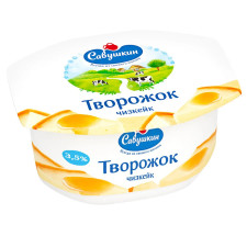 Паста сиркова Савушкін Творожок Чізкейк 3,5% 120г mini slide 1