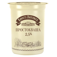 Простокваша Брест-Литовське 2,5% 380г mini slide 1