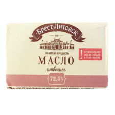 Масло Брест-Литовськ несолоне 72,5% 180г mini slide 1
