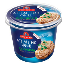 Паста з філе тріскових риб Санта Бремор Атлантик Фіш зі скумбрією атлантичної 140г mini slide 1