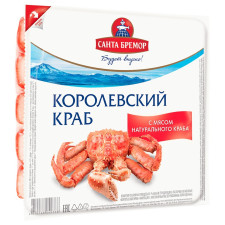 Крабові палички Санта Бремор Королівський краб охолоджені 250г mini slide 1