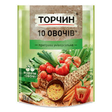 Приправа Торчин 10 овочів універсальна 120г mini slide 1