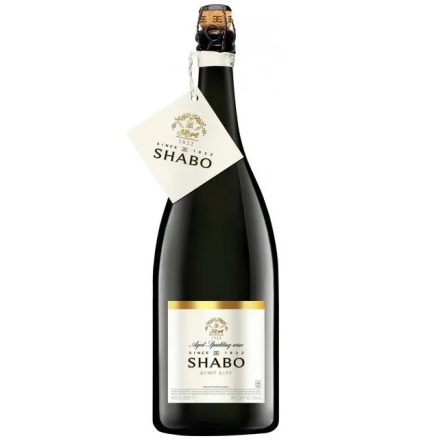 Вино ігристе Shabo брют біле 3 л 13.0%