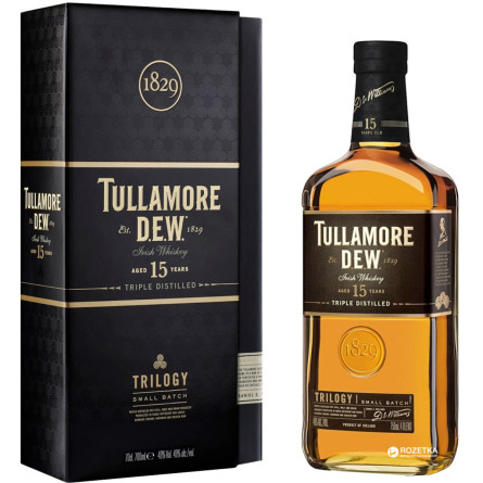 Віскі Бленд Tullamore DEW 15 yo Trilogy 0.7 л 40%