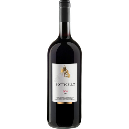 Вино Botticello Red Dry красное сухое 1.5 л 11% slide 1