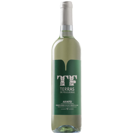 Вино Vercoope Terras De Felgueiras Arinto Verde DOC TF белое сухое 0.75 л 11% slide 1