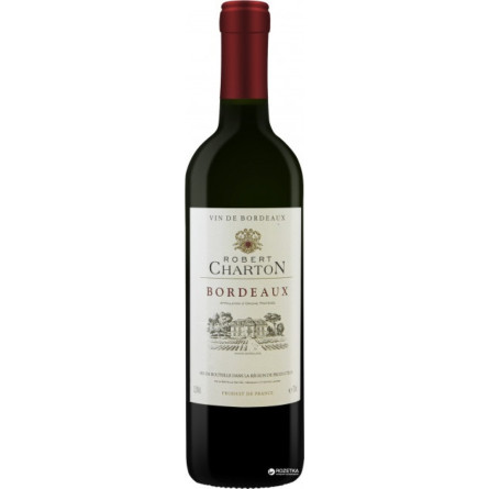 Вино Charton Bordeaux червоне сухе 0.75 л 12%