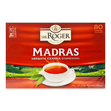 Чай чорний Sir Roger Madras slide 1