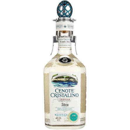 Текіла Cenote Cristalino Anejo 0.7 л 40%