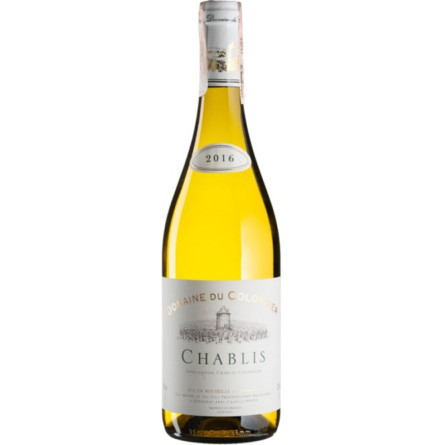 Вино Domaine du Colombier Chablis белое сухое 0.75 л 12% (33443500975022) slide 1