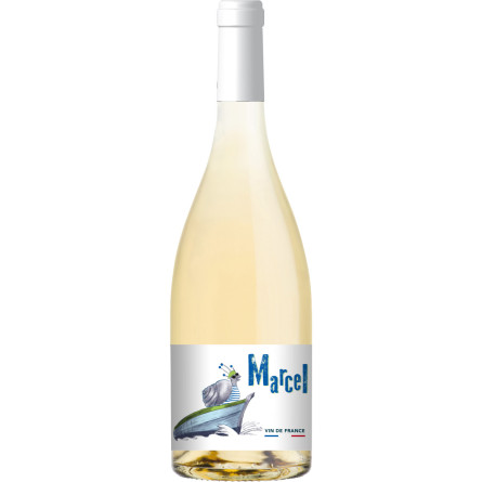 Вино Vignerons Catalans Marcel Vin de France біле сухе 0.75 л 12.5%