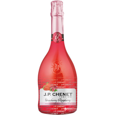 Вино ігристе J.P. Chenet Fashion Strawberry-Raspberry червоне напівсолодке 0.75 л 10%